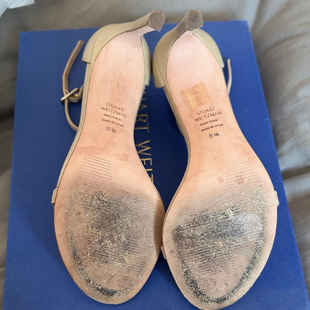 Stuart Weitzman Nudistsong Heels - Picture 5 of 7